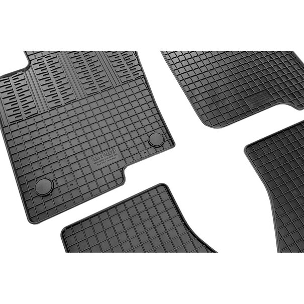 CIKCAR Rubber matten - Mercedes X-Klasse - W470 2017-2020 - 4-delig + montagesysteem