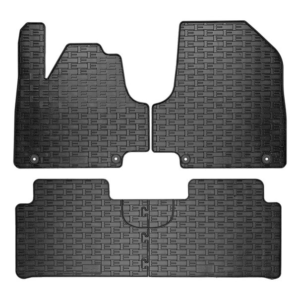 CIKCAR Rubber matten - Hyundai Ioniq 5 - NE 2020-  3-delig + montagesysteem