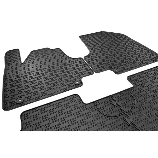 CIKCAR Rubber matten - Hyundai Ioniq 5 - NE 2020-  3-delig + montagesysteem