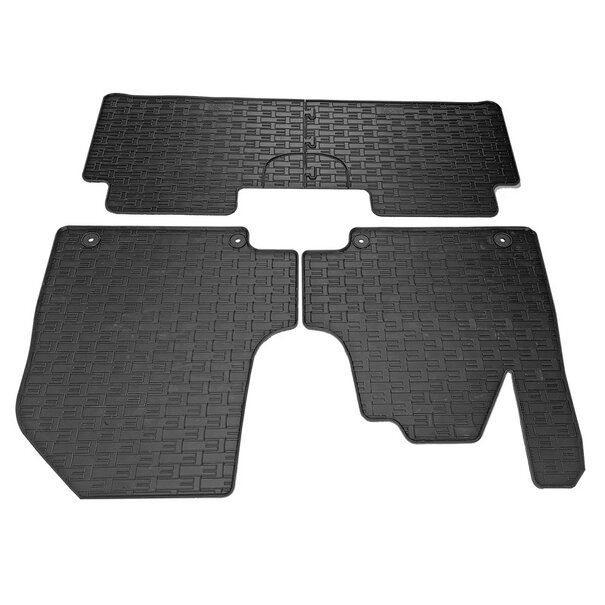 CIKCAR Rubber matten - Hyundai Ioniq 5 - NE 2020-  3-delig + montagesysteem