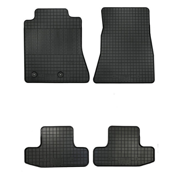 CIKCAR Rubber matten - Ford Mustang GT 2015-  4-delig + montagesysteem