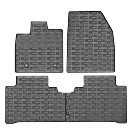 Rubber matten - BYD Atto 3 2022-  4-delig + montagesysteem
