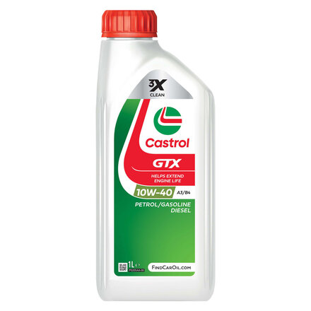 Castrol Motorolie GTX 10W-40 A3/B4 1-liter