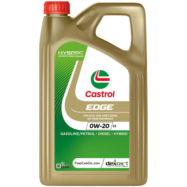 Castrol Castrol Motorolie Edge 0W-20 C5 5-liter