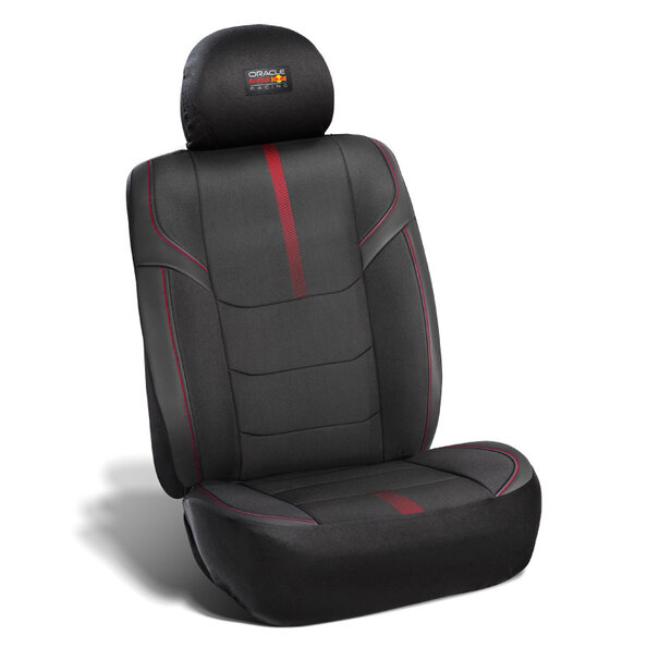 Red Bull Racing Red Bull Oracle Universele stoelhoezenset Pro - 10-delige set - Zwart/Rood - geschikt voor Side-Airbags