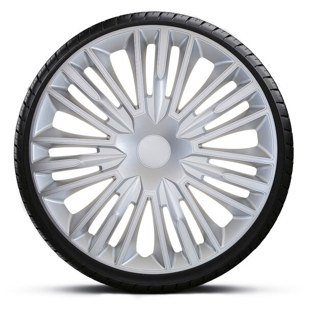 AutoStyle AutoStyle 4-Delige Wieldoppenset Jerez 15-inch zilver