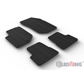 Gledring Rubbermatten Jeep Avenger (J2) (benzine) 2023- (T profiel 4-delig + montageclips)