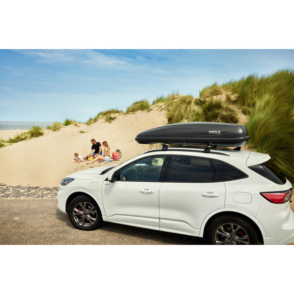 Hapro Hapro Trivor 640 Black Metallic - Dakkoffer - 640 L - 5 Jaar garantie