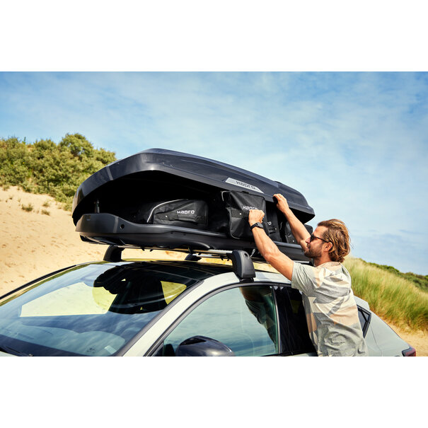Hapro Hapro Traxer 8.6 Silver - Dakkoffer -  530 L - 5 jaar garantie