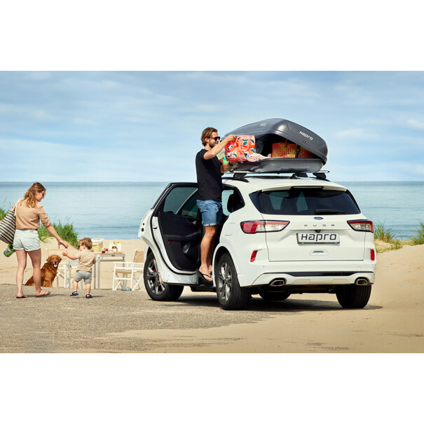 Hapro Hapro Traxer 4.6 Antraciet - Dakkoffer -  360 L - 5 jaar garantie