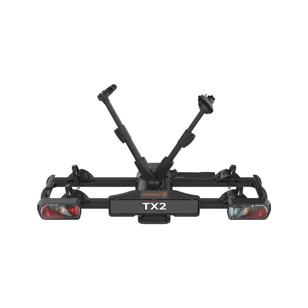Spinder Spinder TX2 fietsendrager 2026 Incl. Oprijgoot  - 2 fietsen - Kantelbaar - 17 kg
