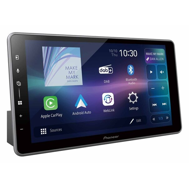 Pioneer Pioneer SPH-DA97DAB-UNI - Multimediasysteem - 1 DIN - 9" Capacitief touchscreen