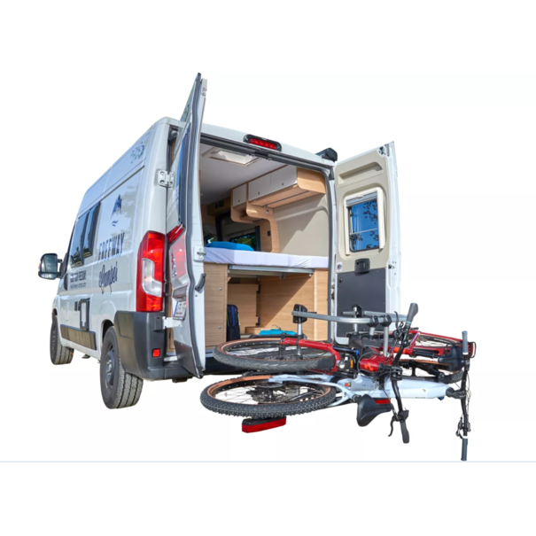 Uebler Uebler H21 Z - 2026 model  - Geschikt voor 2 fietsen - Bestelwagens - Draaggewicht 60 kg - Inklapbaar - Kantelbaar