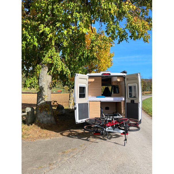 Uebler Uebler H21 Z - 2026 model  - Geschikt voor 2 fietsen - Bestelwagens - Draaggewicht 60 kg - Inklapbaar - Kantelbaar