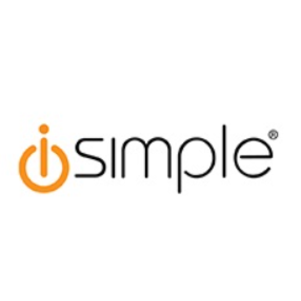 iSimple Universele DAB plakantenne - 3m kabel - DAB+ SMB F - 12volt