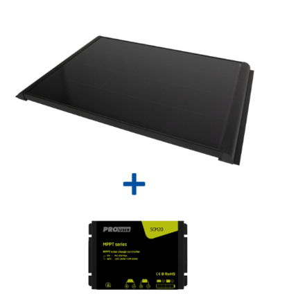 Pro User Zonnepaneel 120W met 20A MPPT lader - SP120 set