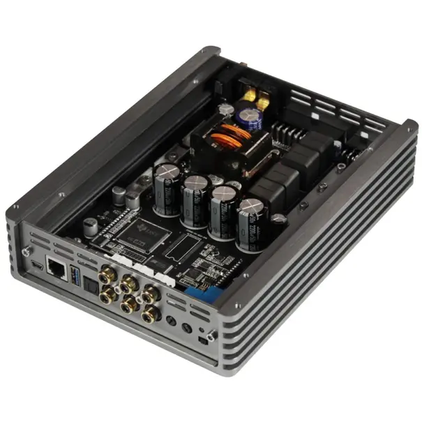 Musway Musway M4+V3EVO - 4 Kanaals autoversterker -  Met 8 kanaals processor