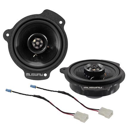 MusWay CSD42X -  Custom fit 10 cm luidspreker set -  60 watts RMS -  Dacia Spring 2021->