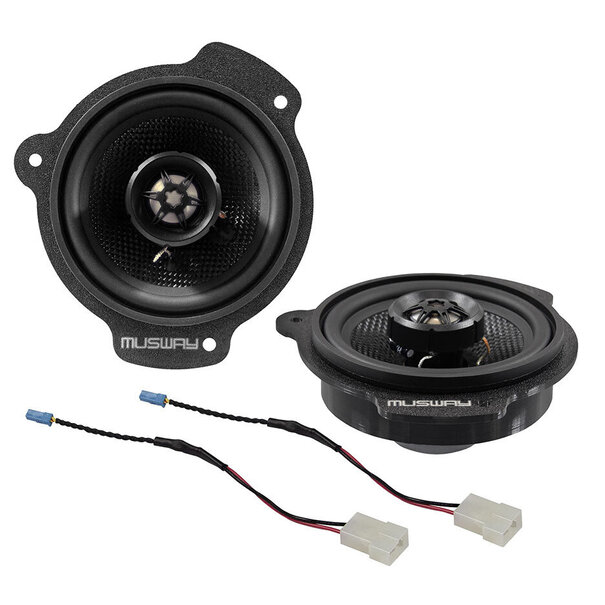 Musway MusWay CSD42X -  Custom fit 10 cm luidspreker set -  60 watts RMS -  Dacia Spring 2021->