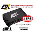 ESX ESX QM-TWOv3 - 2-Kanaals klasse D mini digitale versterker -  300 Watt RMS