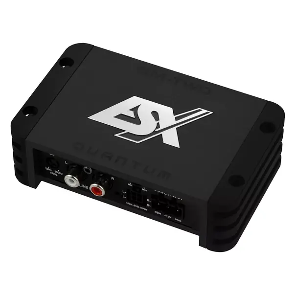ESX ESX QM-TWOv3 - 2-Kanaals klasse D mini digitale versterker -  300 Watt RMS