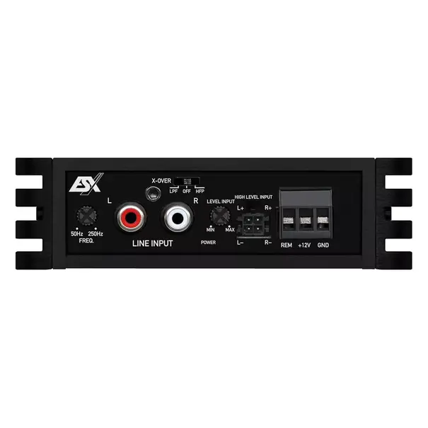 ESX ESX QM-TWOv3 - 2-Kanaals klasse D mini digitale versterker -  300 Watt RMS