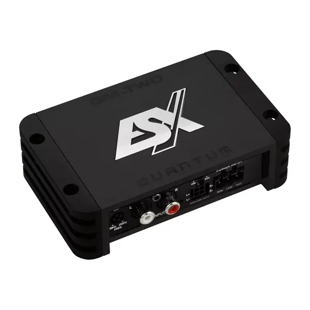 ESX ESX QM-TWOv3 - 2-Kanaals klasse D mini digitale versterker -  300 Watt RMS