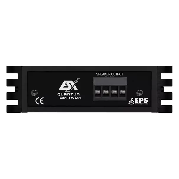 ESX ESX QM-TWOv3 - 2-Kanaals klasse D mini digitale versterker -  300 Watt RMS