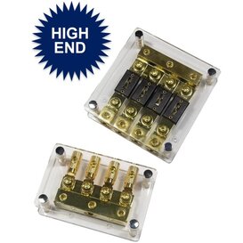 ESX DFD3/4G (set) - 2-Delige set Maxi-ANL zekeringhouder en massa verdeler