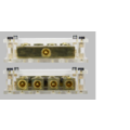 ESX ESX DFD3/4G (set) - 2-Delige set Maxi-ANL zekeringhouder en massa verdeler