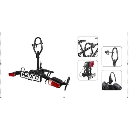 Hapro Atlas Premium  XFold I 2.0  - Fietsendrager - 1 Fiets - Inklapbaar - 13.5 kg - 13 + 7 Polig