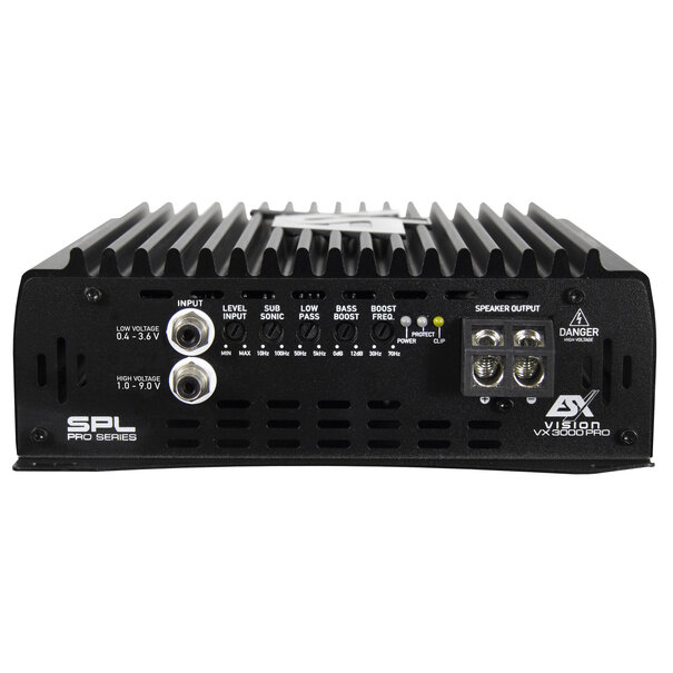 ESX ESX VX3000-PRO-24V -  Mono block versterker -  3000 watts RMS -  1 ohms