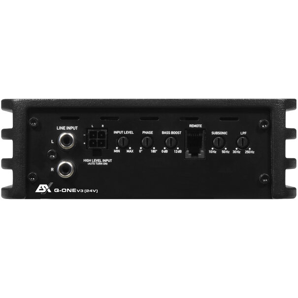 ESX ESX Quantum Q-ONEv3 24V - Mono klasse D compacte digitale versterker