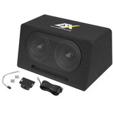 ESX DBX-206A - 2 x 16,5 cm -  Actief Dual Subwoofer Systeem