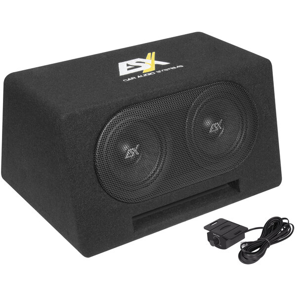 ESX ESX DBX-206A - 2 x 16,5 cm -  Actief Dual Subwoofer Systeem