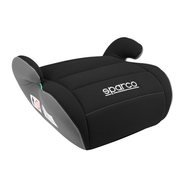 Sparco Sparco zitverhoger F100KI Zwart/Grijs i-Size 125-150cm (ECE-R129/03)