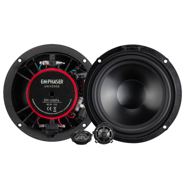 Emphaser Emphaser EM-VWF4 -  Pasklare Volkswagen speakers - 80 Watt RMS - 15.5cm - 2-Weg composet