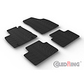 Gledring Gledring Rubbermatten passend voor MG 3 Hybrid+ 2024- (T profiel 4-delig + montageclips)
