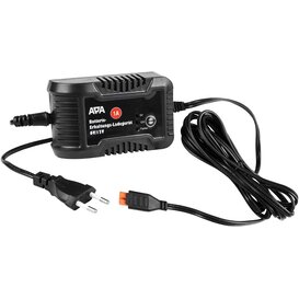 APA Batterij Druppellader - 6V/12V, 1A, Compact - Auto + Motor
