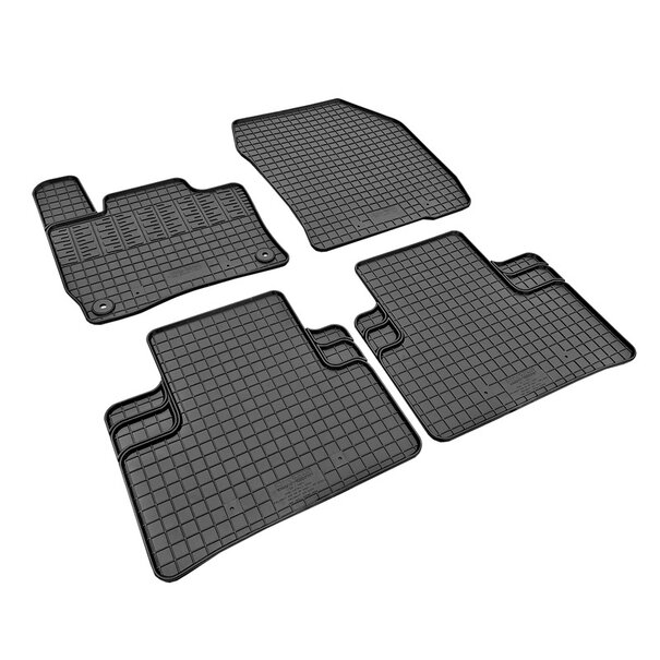 CIKCAR Rubber matten Opel Astra-e (L) 2024- (4-delig + montagesysteem)
