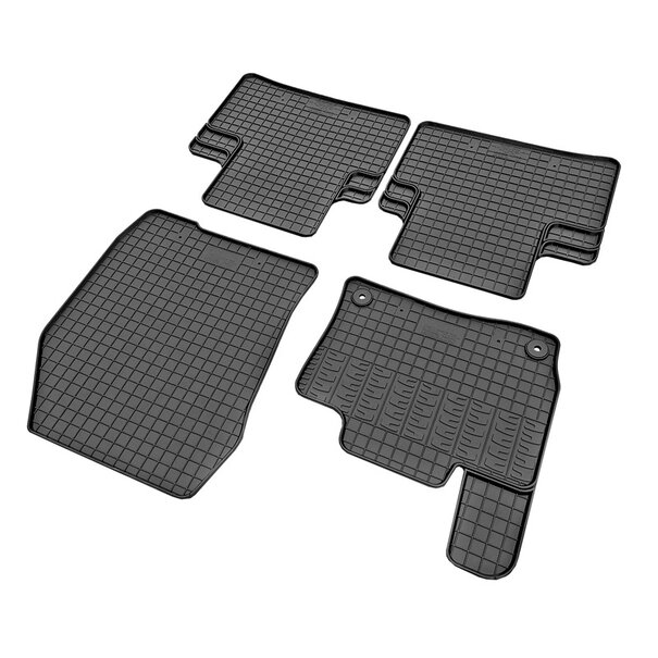 CIKCAR Rubber matten Opel Astra-e (L) 2024- (4-delig + montagesysteem)