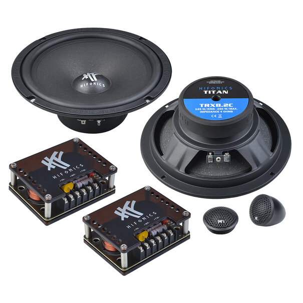 Hifonics  Hifonics TRX8.2C - 20 cm - 2-Weg componentensysteem - 125 Watt RMS