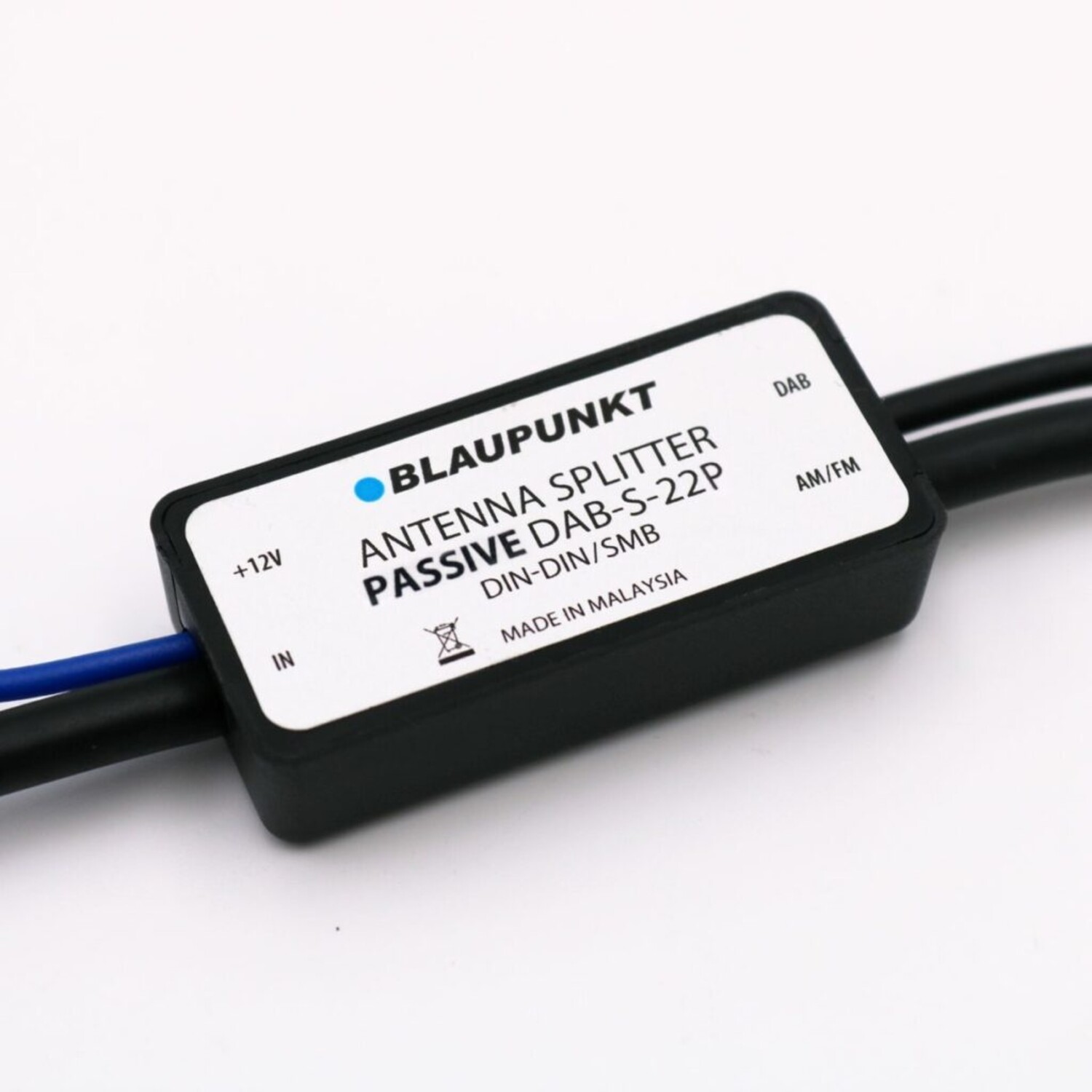 Audioproject A207 - DAB Adapter für Autoradio SMB Adapter auf DIN Buchse DAB Splitter Autoradio