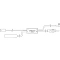 Blaupunkt Blaupunkt DAB-S-22A (DIN-DIN / SMB) -  Antennesplitter actief