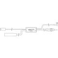 Blaupunkt Blaupunkt DAB-S-22P (DIN-DIN / SMB) - Passieve antennesplitter