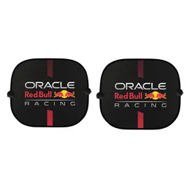 Red Bull Oracle Set Universele zonneschermen - 2 stuks - Zwart / Rood