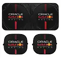 Red Bull Racing Red Bull Oracle Set Universele zonneschermen - 3 stuks - Zwart / Rood