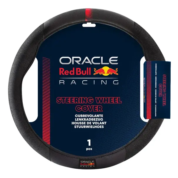 Red Bull Racing Red Bull Oracle Universele stuurwielhoes - Type 01 - Zwart / Rood