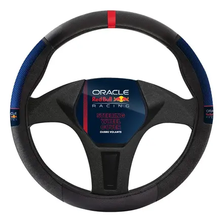 Red Bull Oracle Universele stuurwielhoes - Type 02 - Zwart / Rood / Blauw