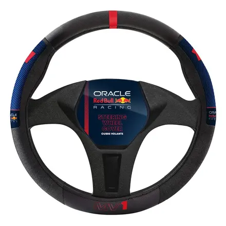 Red Bull Oracle Universele stuurwielhoes - Type 02 MV1 - Zwart / Rood / Blauw